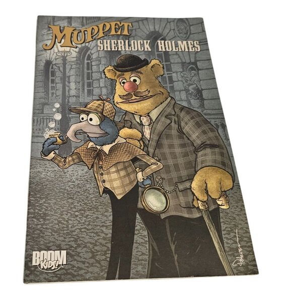 Muppet Sherlock Holmes Boom Kids Studios Graphic Novel Comics February 2011 - Picture 1 of 6